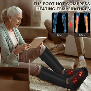 Sejoy Foot Massager with Heat Electric Calf Massage Gift For Parrents 5