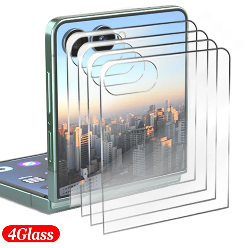 8-in-1 Tempered Glass HD Protective Film Set with Lens Cover and Screen Protectors