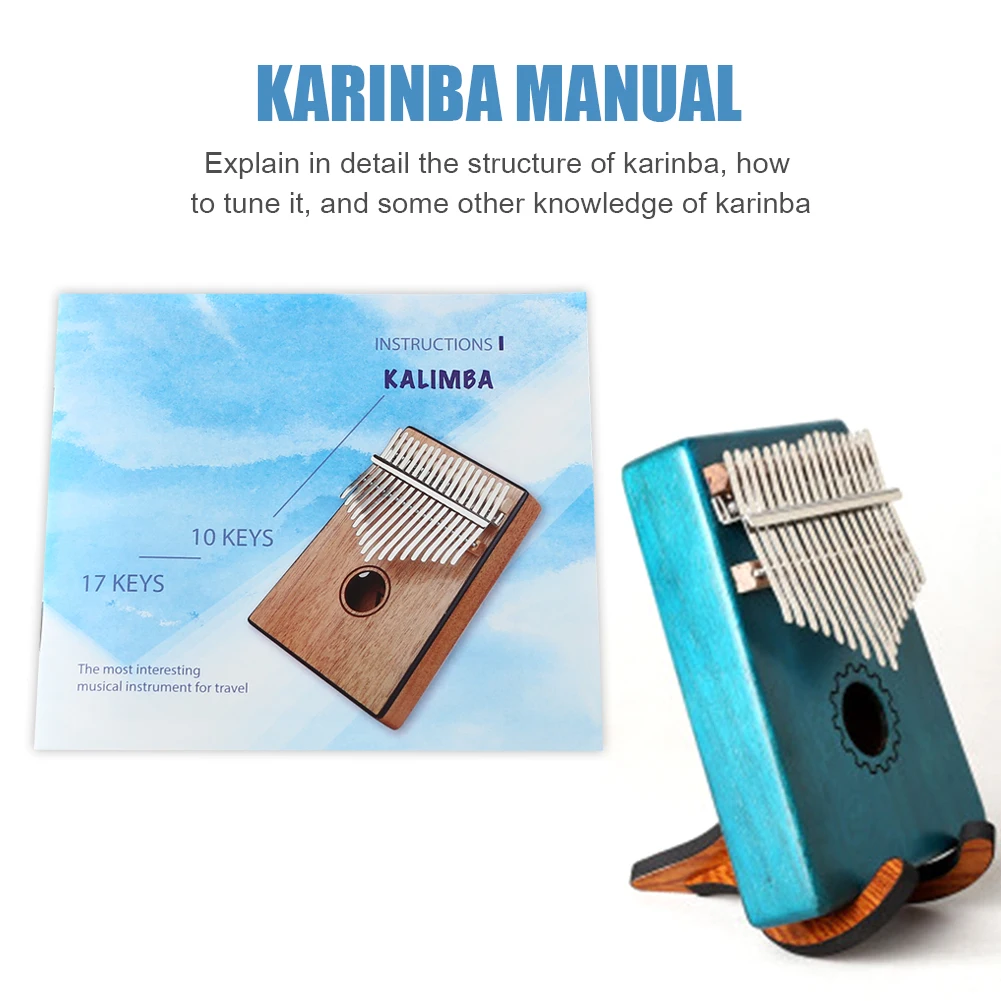 Kalimba Thumb Piano Learning Book Instrument Guide Musical Enjoyable Instrument Supplies Music Lover Beginners Kid musical instrument