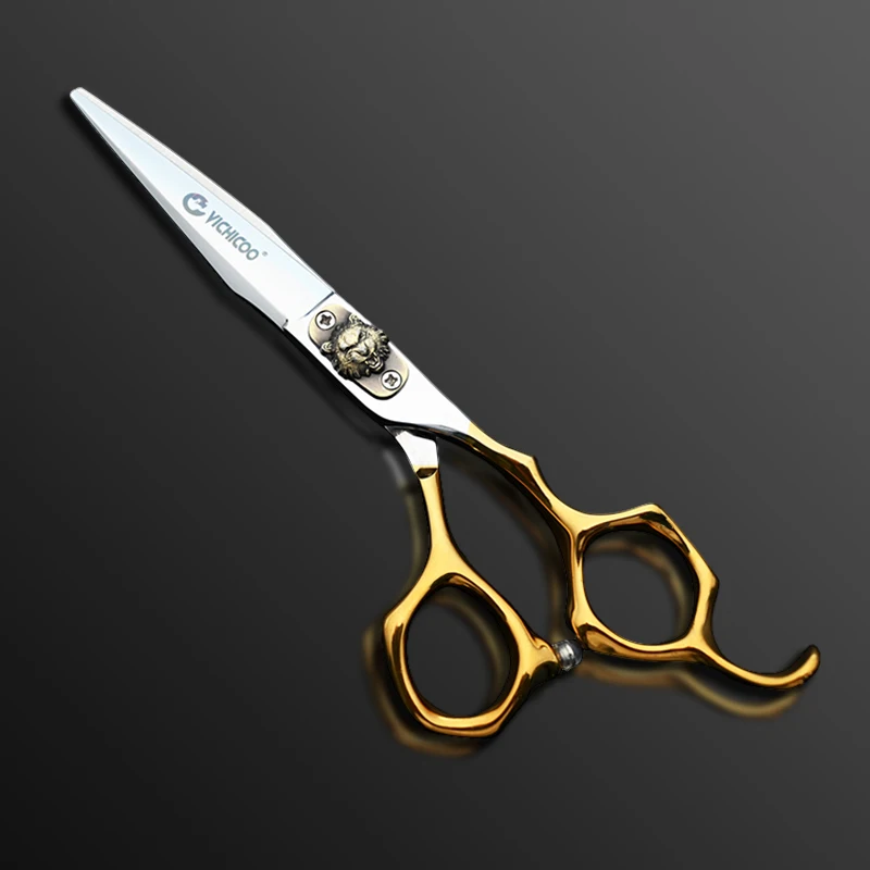 VICHICOO VF8-60 Professional Complete Barber Kit With Gold Plated Handles Barber Scissors