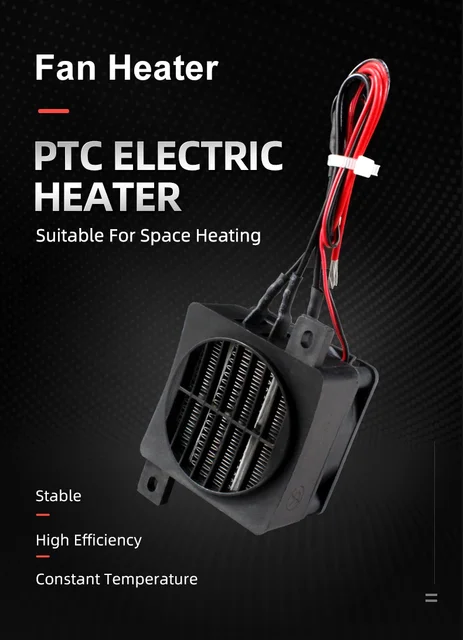 Heating Element 200 Watt Electric Heater Thermostatic PTC Heaters