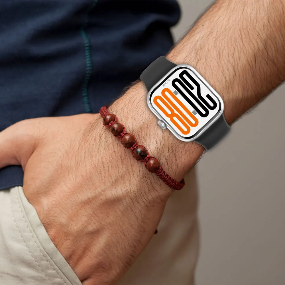 Premium Silicone Replacement Strap for Smartwatch - Sport Wristband Accessories