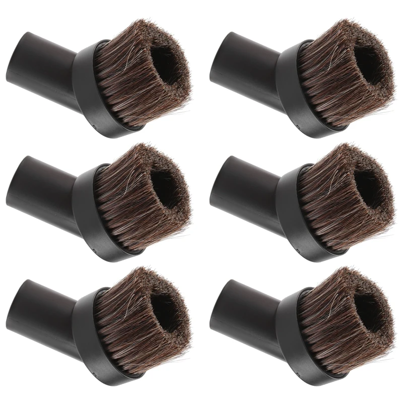 

Круглая щетка для пылесоса, сменная щетка для пылесоса с конским ворсом 25 мм, подходит для большинства брендов