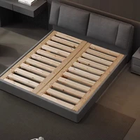 Lits hautes pour chambres à coucher, cadres de lit double japonais Queen rembourrés, lits avec rangement, meubles pour la maison, accessoires de maison 4