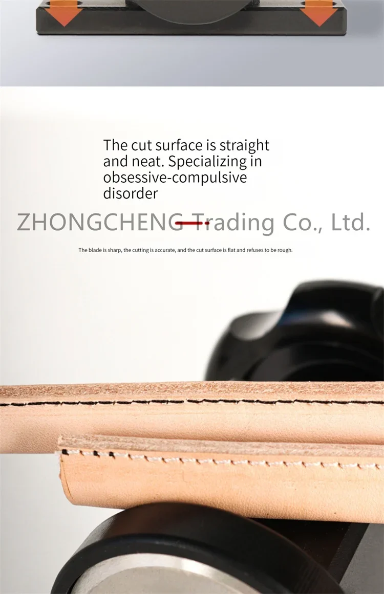 New 220v New Hand Held Cutting Machine Diy Leather Bag Tool Cutting Split Leathe