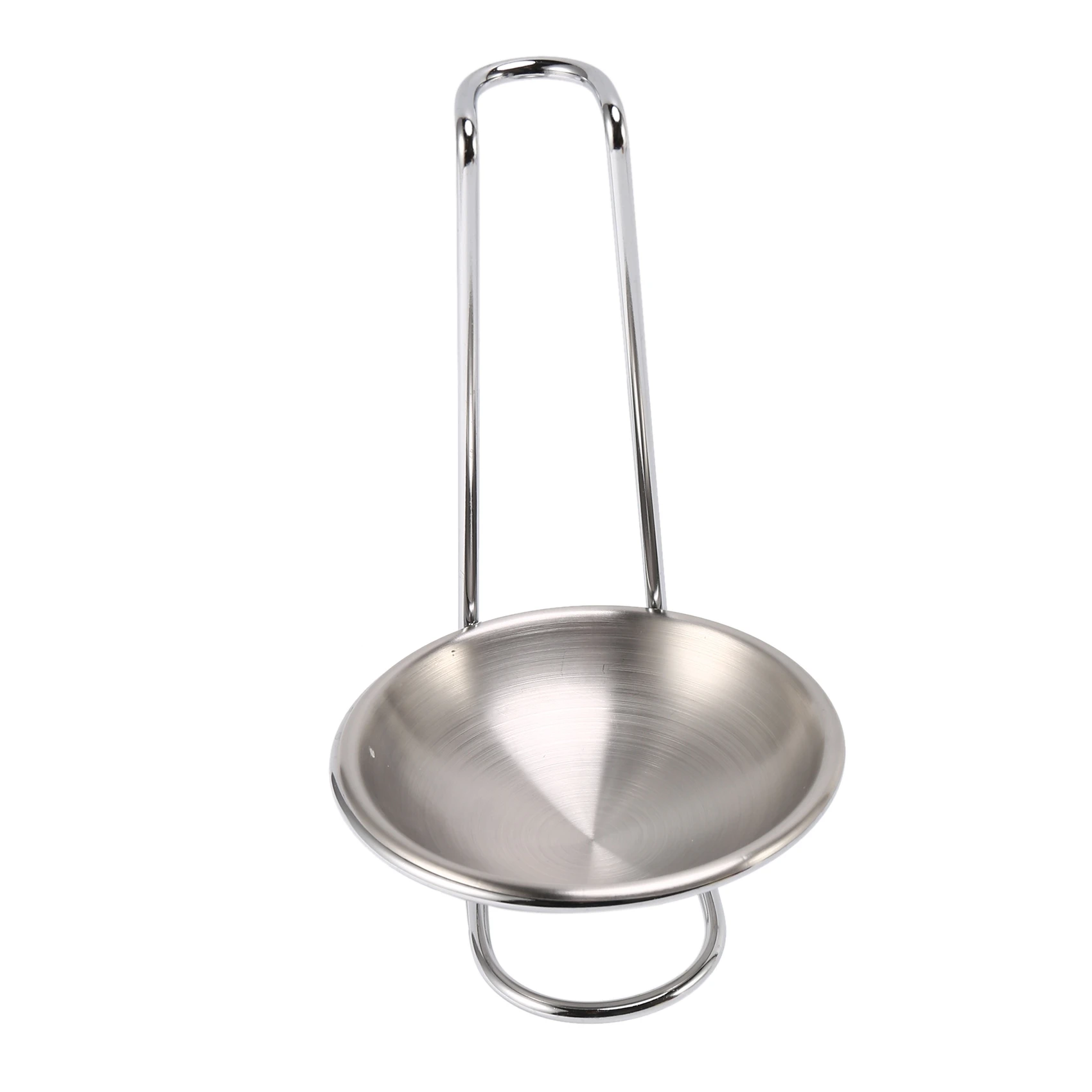 

Stainless Steel Spoon Rest Holder,Long Handle Vertical Saving Soup Ladles Holders Ladle Rest Soup Ladle Holder