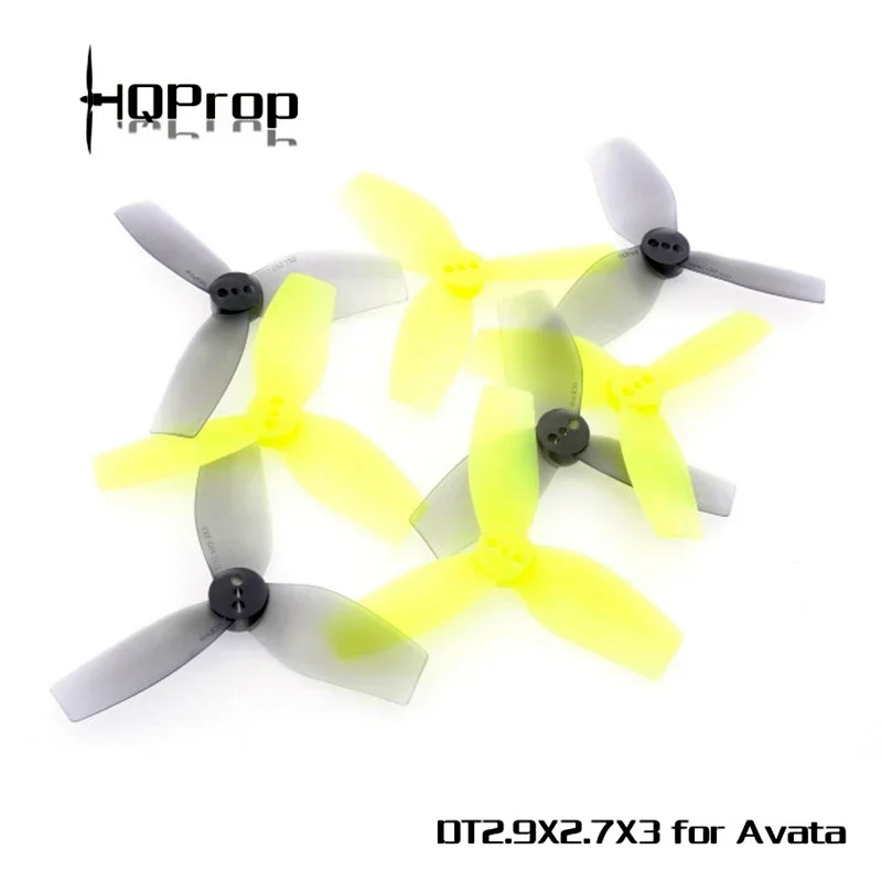 Emballage du lot de 12 hélices HQProp AVATA 2.9x2.7x3 3 pales PC pour DJI AVATA
