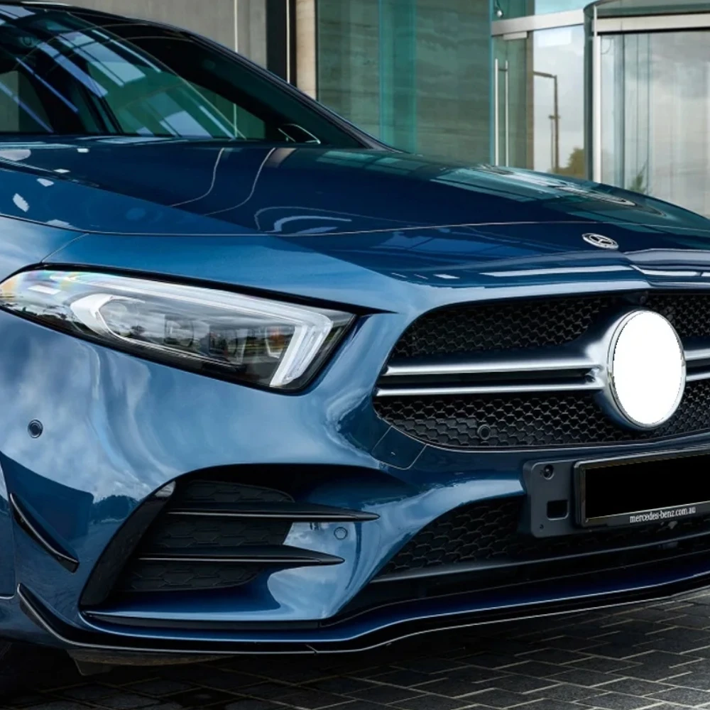 3pcs Front Lip For Mercedes Benz A Class W177 A180 A200 A35 AMG