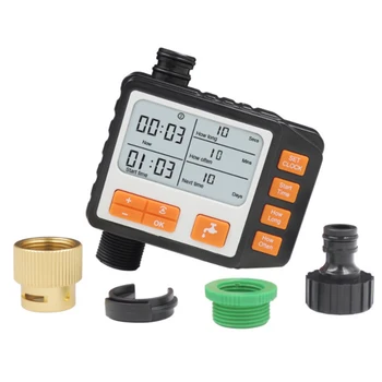 Garden Watering Timer LED Large Screen Display Programmable Watering Irrigation Timer Save Water Water Hose Timer for Household 5