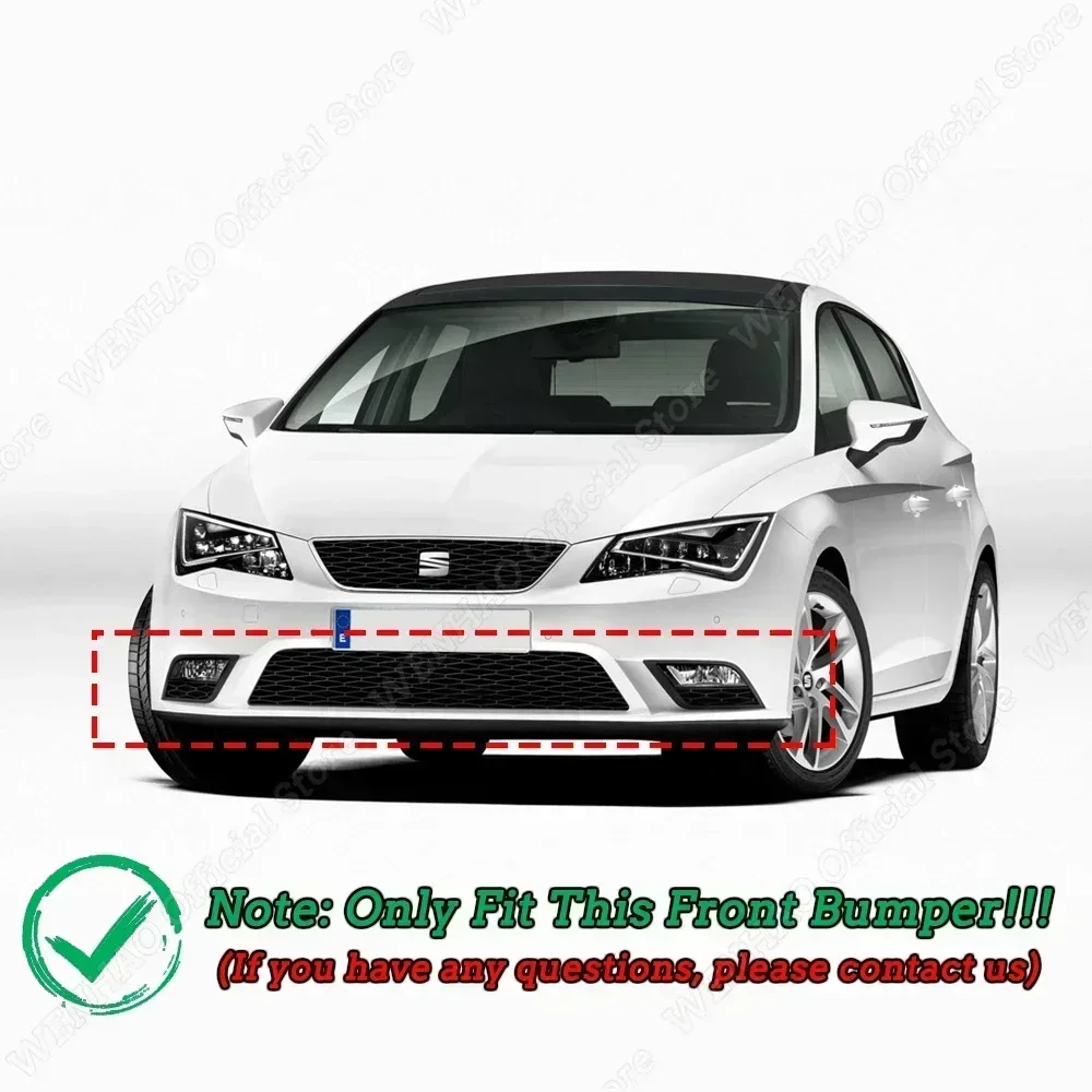 ABS přední tlumič lippe rozbočovač bodykits pro Seat Leon 3 MK3 5F 2012-2016 tuningu difusor spoiler nestandartní tělo souprava příslušenství