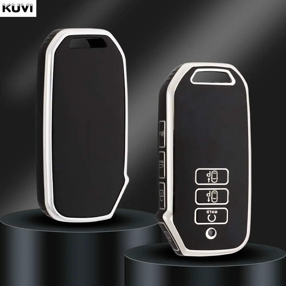 7-Button TPU Car Remote Key Case Cover for Kia Sorento MQ4 Keychain Protector Holder key case cover key case car key shell flip key fob shell