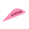 60pcs 2 inches Plastic Arrow Vanes TPU Arrow Feather Accessories for Arrow Shaft Archery DIY 6