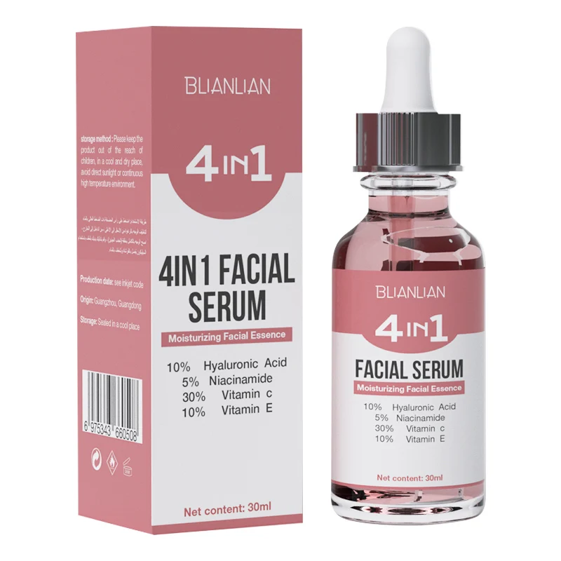 Hyaluronic Acid Face Serum Anti Wrinkle Aging Vitamin C Lighten Dark