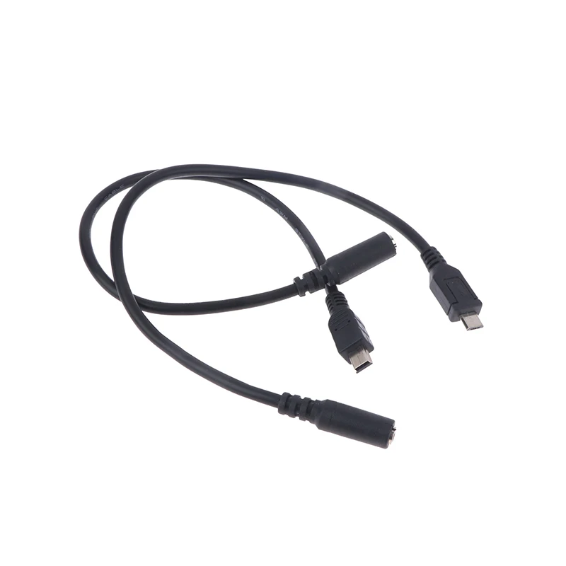 Micro USB to 3.5mm Jack Headphone Earphone Cable Adapter Socket Audio Cable for Active Clip Microphone Conversion Adapter