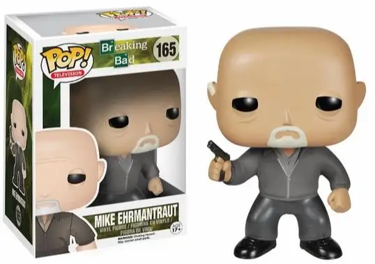Funko Pop Breaking Bad Mike Mhrmantraut 165 # Vinyl Action Figure Collection Modelli Giocattoli Per Bambini