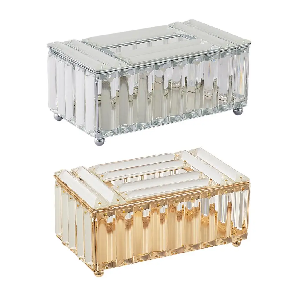 

Tissue Box Elegant Napkin Holder Storage Container for Living Room Bedroom