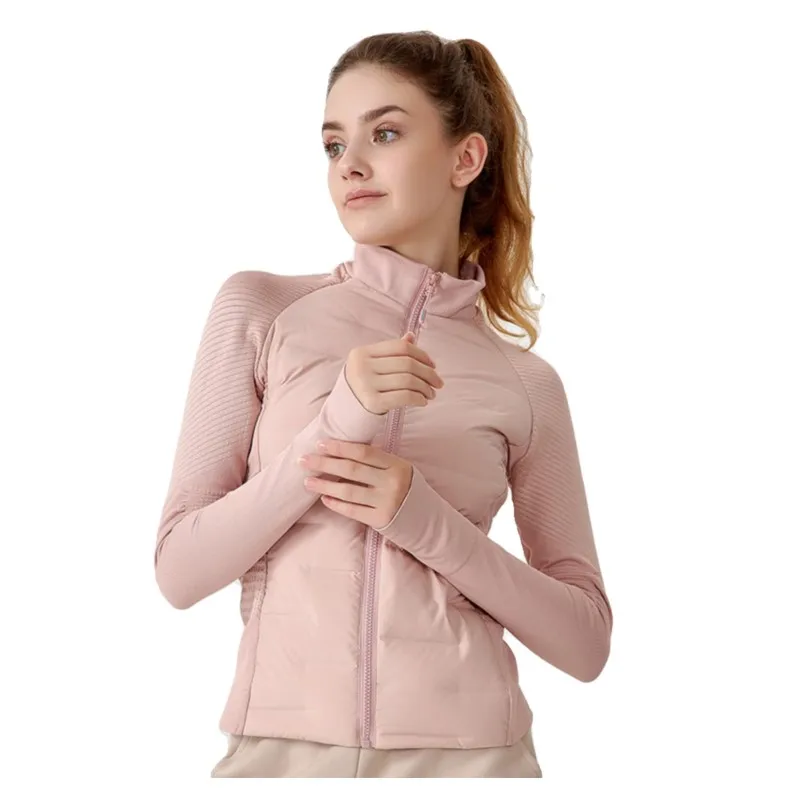 Golf Clothing Women's Autumn and Winter Sports down Jacket Warm Lightweight Stretch Golf Jacket Slim Windproof Jersey