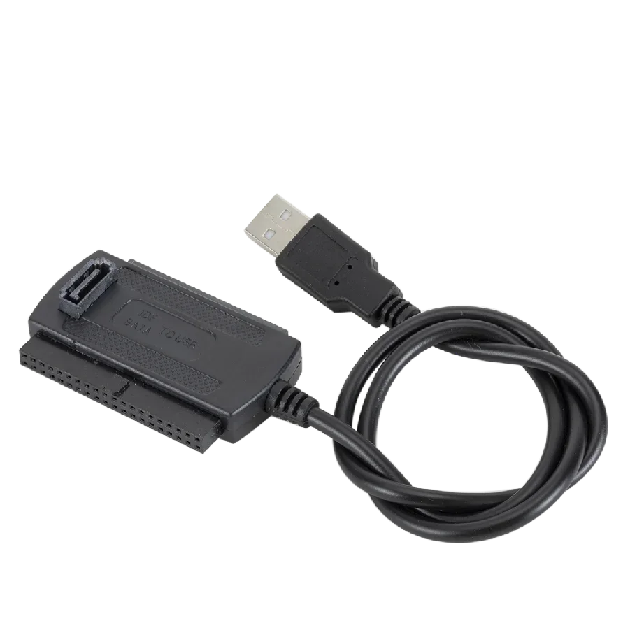 3in1 USB 2.0 IDE SATA 5.25 2.5 3.5 Inch Hard Drive Adapter Cable for PC Laptop