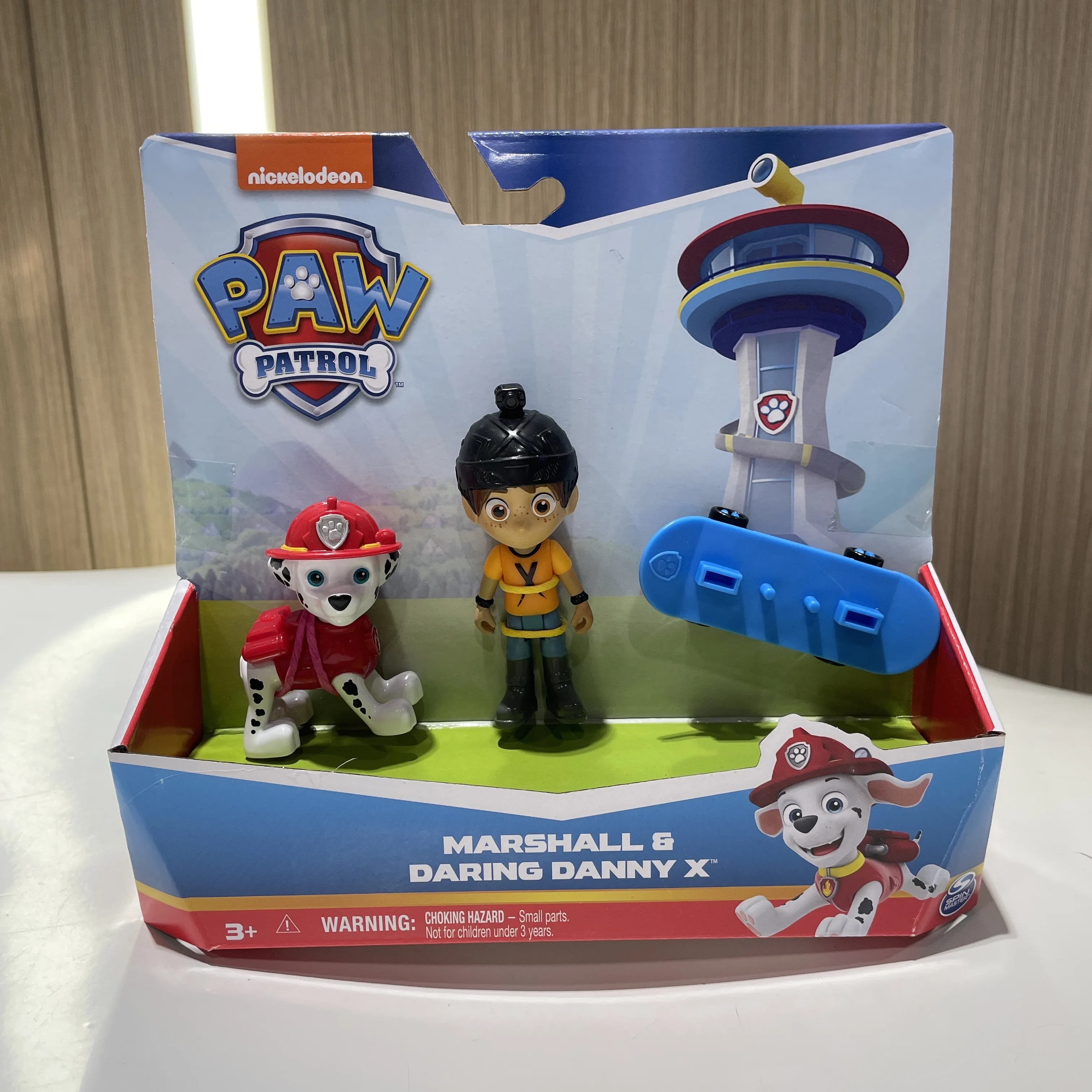 100% genuino Paw Patrol capitán turbo Mayor Goodway Chickaletta Humdinger Danny Yumi conjunto de figuras de acción niños