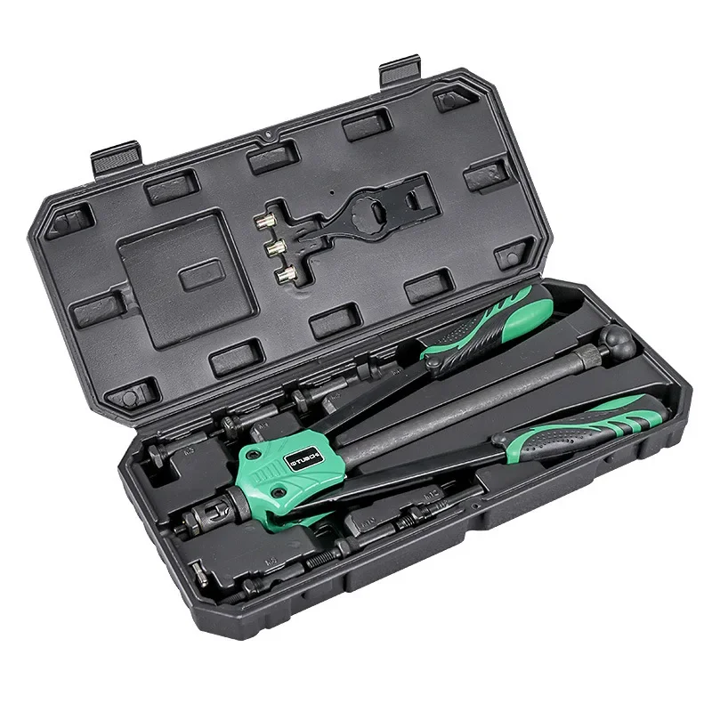 Hand Manual Rivet Nut Gun Tool Setter Metric M3 M4 M5 M6 M8 M10 M12 Nut Threaded Insert Riveter Pliers Quick Install Machine