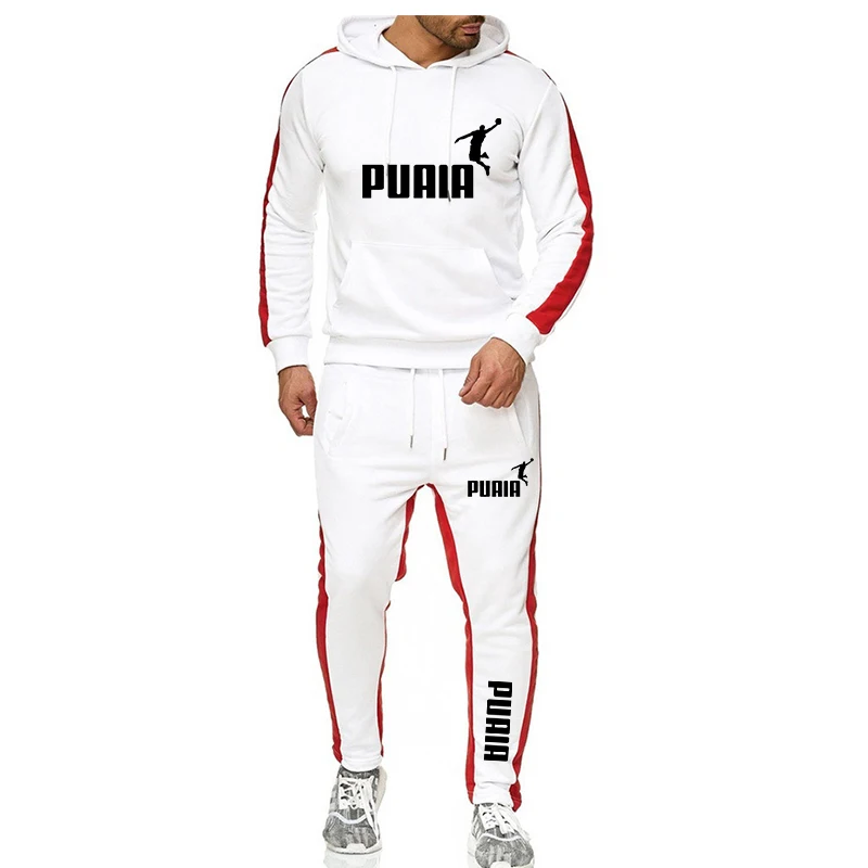 Survêtement imprimé PVD pour hommes, tenue de sport, sweats à capuche de proximité, pantalons de survêtement Wstring, olympiques de sport, vêtements décontractés pour hommes, ensemble de 2 pièces