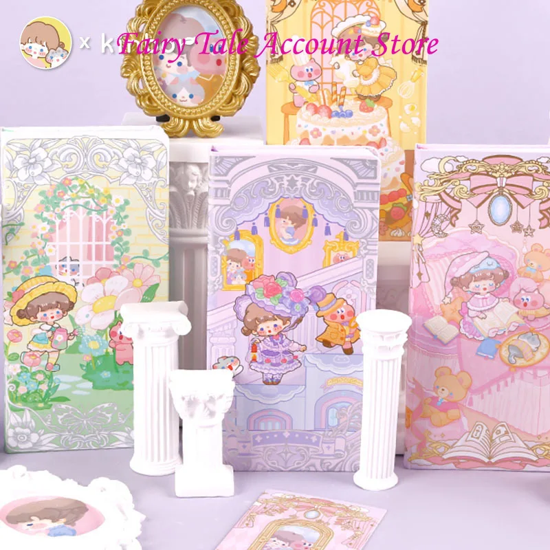 Hand Ledger Mini Tune Princess Series Multifunctional Week Hand Ledger Inside Page Notepad