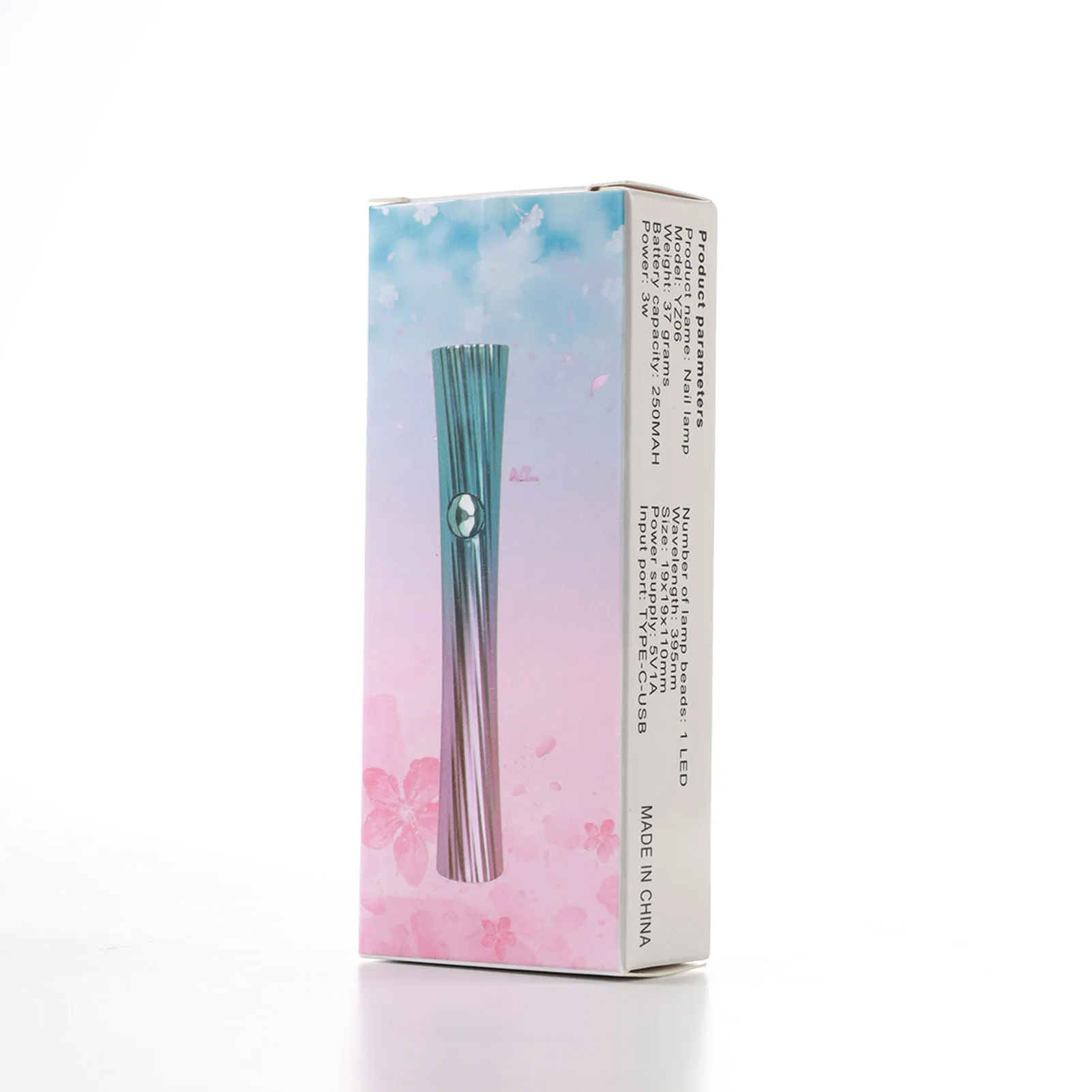 

UV LED Professional Nail Lamp USB Charging Long Lasting Ergonomic Hold Lamp for Gel Nail Polish Gel Nail Stickers