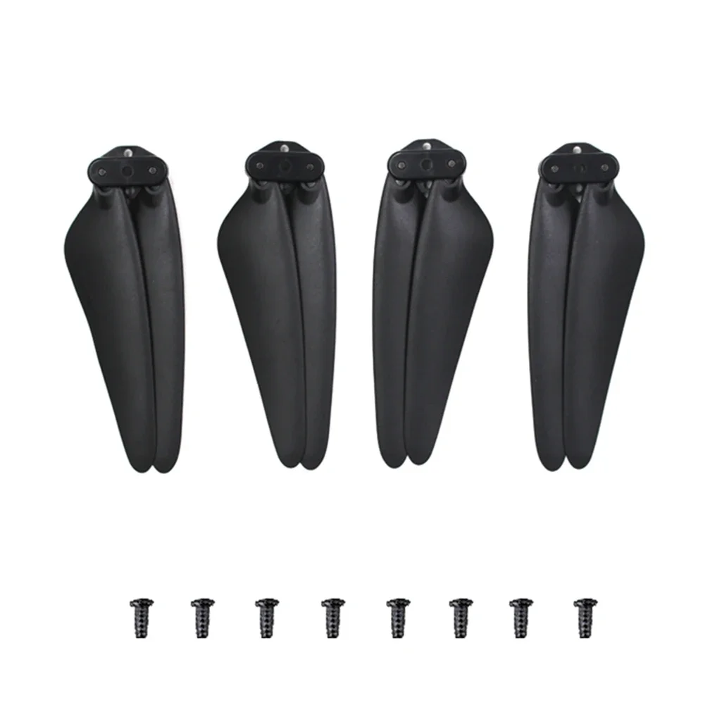 4pcs CW/CCW Propeller Props Blades RC Quadcopter Spare Parts Replacement Blades Props Black for SG906 RC Drone Accessories