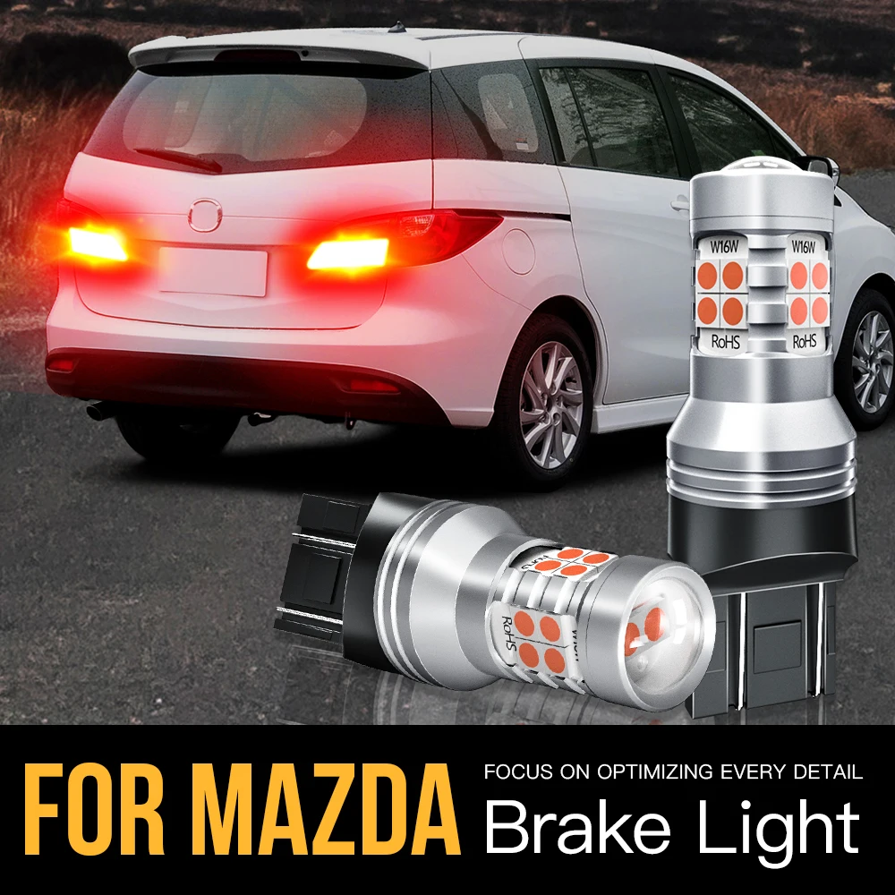 

2pcs W21/5W 7443 T20 Canbus LED Brake Light Lamp For Mazda 2 DY DE DH DL DJ 3 BK BL BM BN 5 6 GG CX3 CX5 CX7 CX9 MX5 RX8