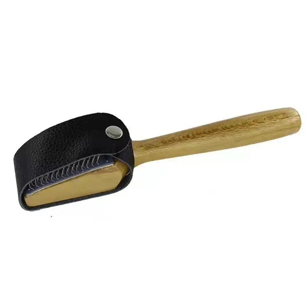 Wooden Suede Sole Wire Shoe Brush Cleaners Ballet Dance Shoes Cleaning Brush Dance Supplies