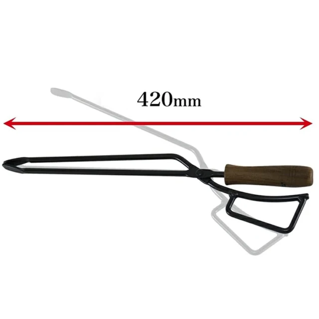 Kandallófogók Faszén Klip Pu Bőr Ujjú Grill Clip Védőhőfedők Lógó Derék Hordozható Kültéri Bbq Tartozékok - Image 6