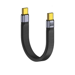 High - Speed USB 4.0 Data Cable - 240W 5A Fast Charging, USB - C to USB - C, 8K Ultra HD Support (40Gbps A)