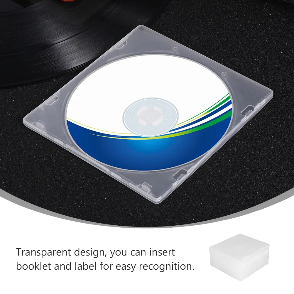 초박형 DVD 케이스, 투명 CD 패키지, 휴대용 CD 보관함, 홈 시네마