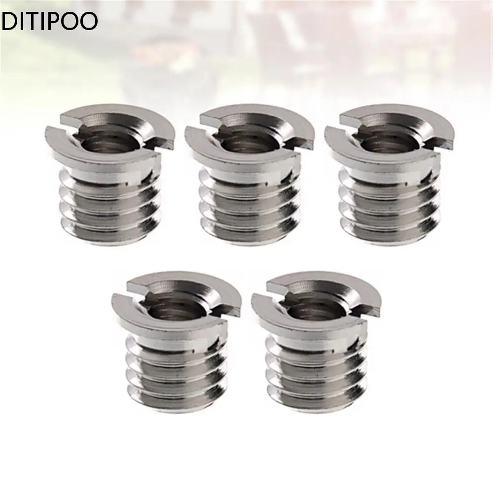 

5pcs/pack 1/4 inch to 3/8 inch Convert Screw Standard Adapter Reducer Bushing Converter for DSLR Camera Camcorder Tripod Monopod