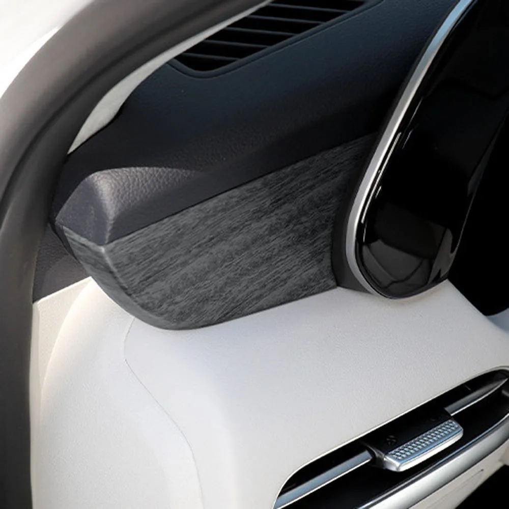 Wood Grain Styling Left Right Dashboard Cover Car Instrument Panel Replacement Mouldings For Hyundai Palisade