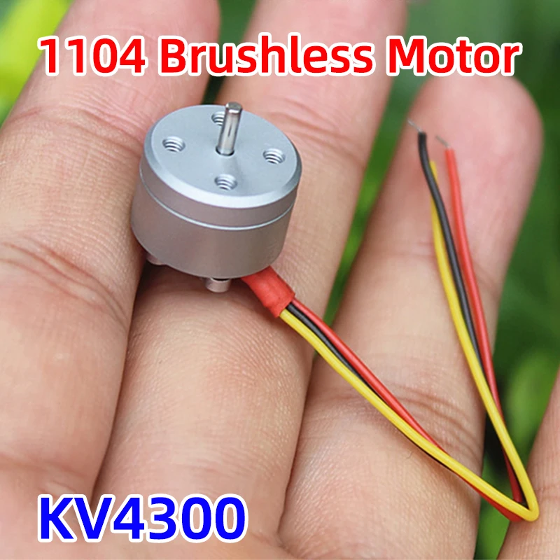 DarwinFPV 1104 4300KV Brushless Motor For FPV Baby Ape/Pro 3'' Multicopter Drone 1/2/4PCS