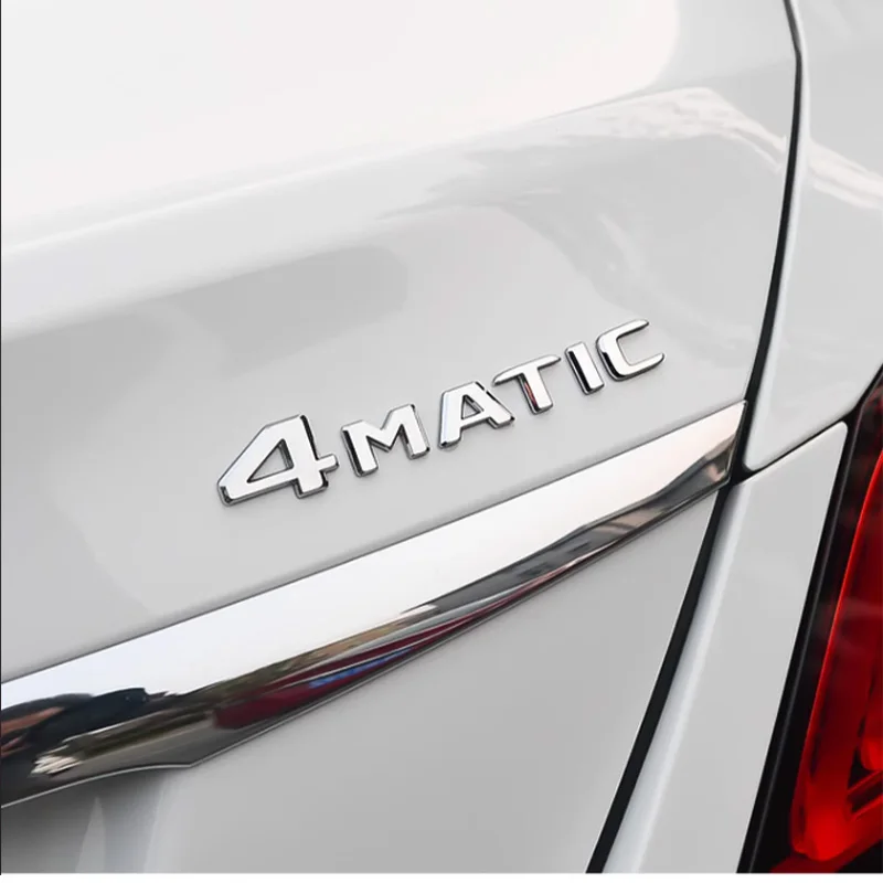 메르세데스 벤츠 GLC X253 GLC260 GLC220d GLC350 GLC200 4MATIC GLC250d GLC400 용 자동차 테일 리어 트렁크 배지 엠블럼 문자 스티커