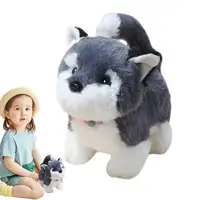 Realistic Stuffed Animal Dog Fun Interactive Dog Toys Plush Puppy Electronic Interactive Toys Fake Dog Toy Interactive Walking 1