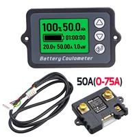 TK15H DC8-120V 50A Battery Coulometer Professional Precision Digital Battery Capacity Tester for LiFePo Coulomb Counter Meter 1