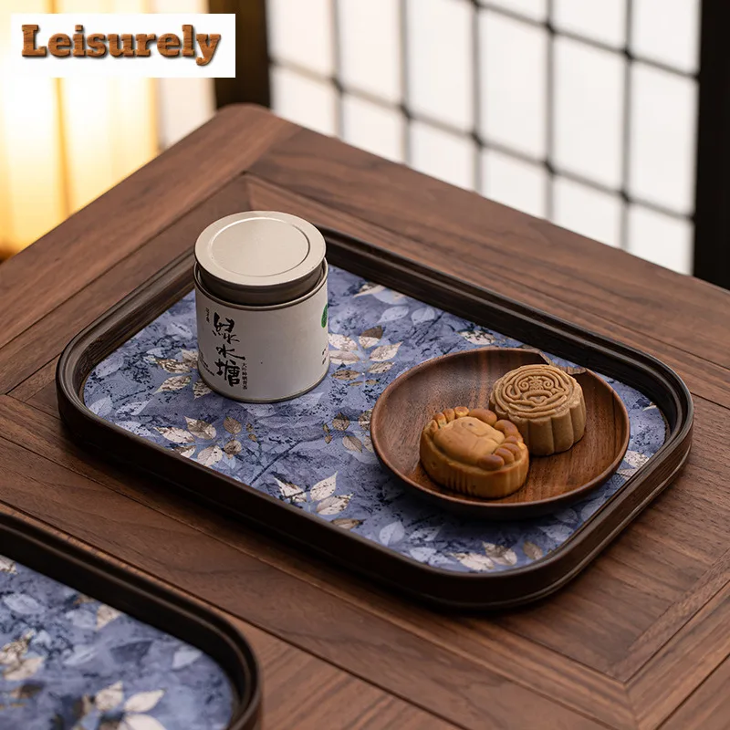 Made Of Bamboo Tea Tray Japanese Cuisine Table Coffee Storage Board Sweet Table Decoration Trays Dishes For Serving Tea Services