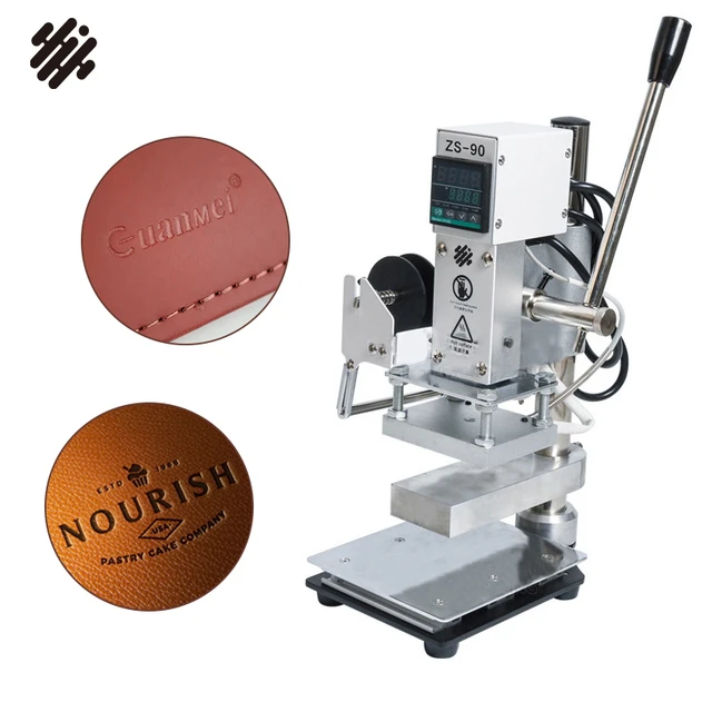 Hot Foil Stamping Machine Leather Embossing  Hot Stamping Press Leather -  Hot - Aliexpress