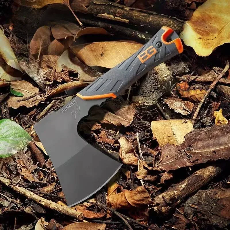 Outside Survival Axe Campground Axe Stainless Steel Multipurpose Firewood Cutting Portable survival gear tactical outdoor axe