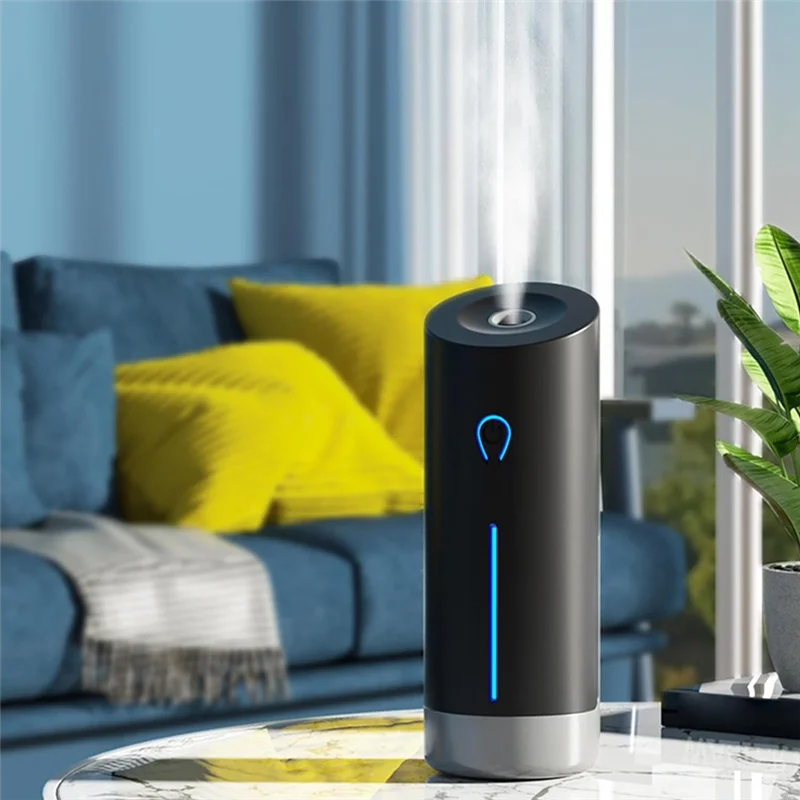 Black Small Aromatherapy Machine For Home: Automatic, Silent Deodorizing Spray Fragrance Device