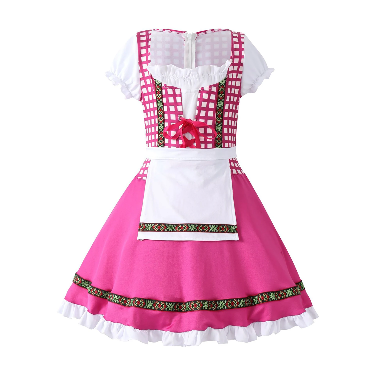 Vestito Da Donna Per Oktoberfest, Costume Bavarese Da Donna - Foto 12