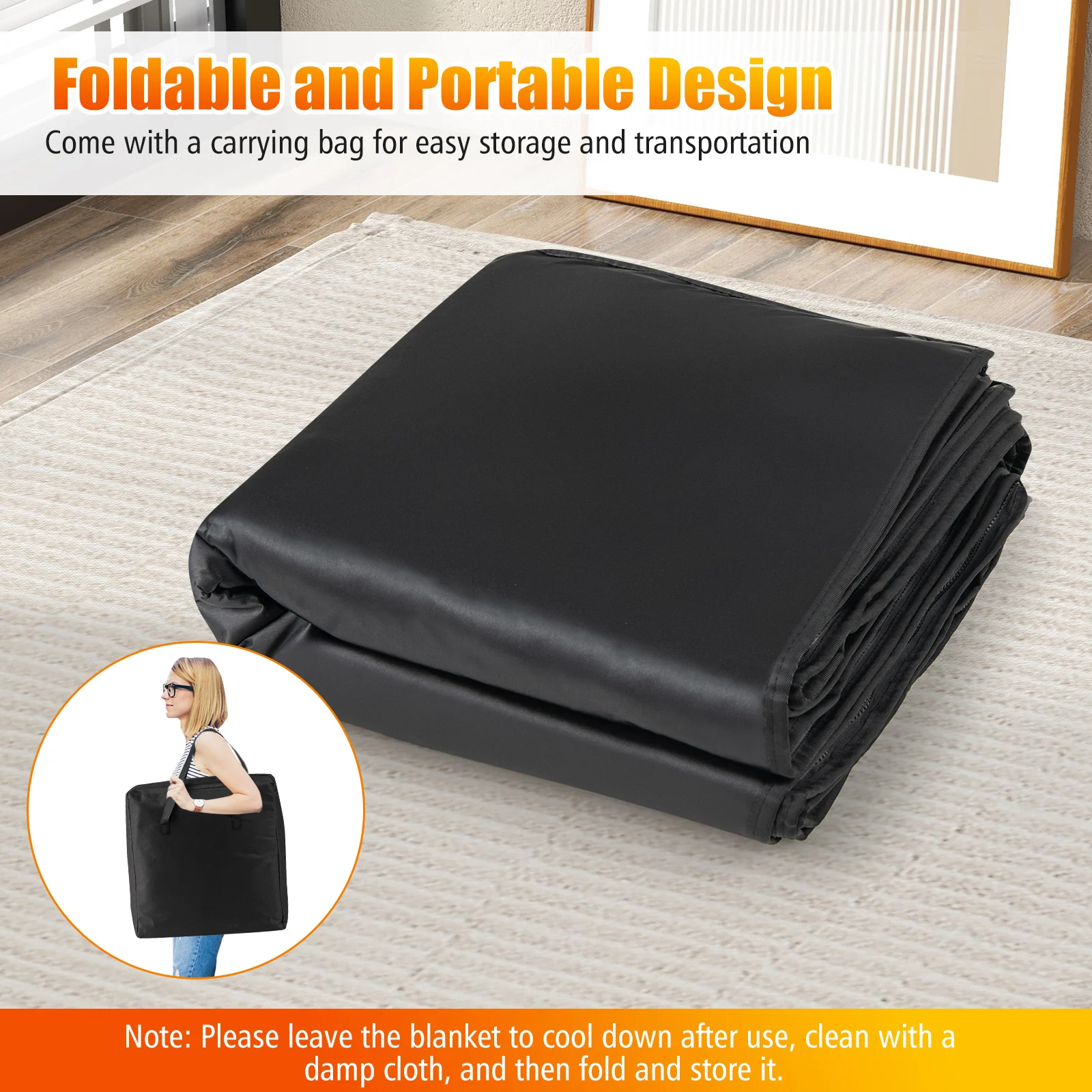 Infrared Sauna Blanket w/ Sleeves 2
