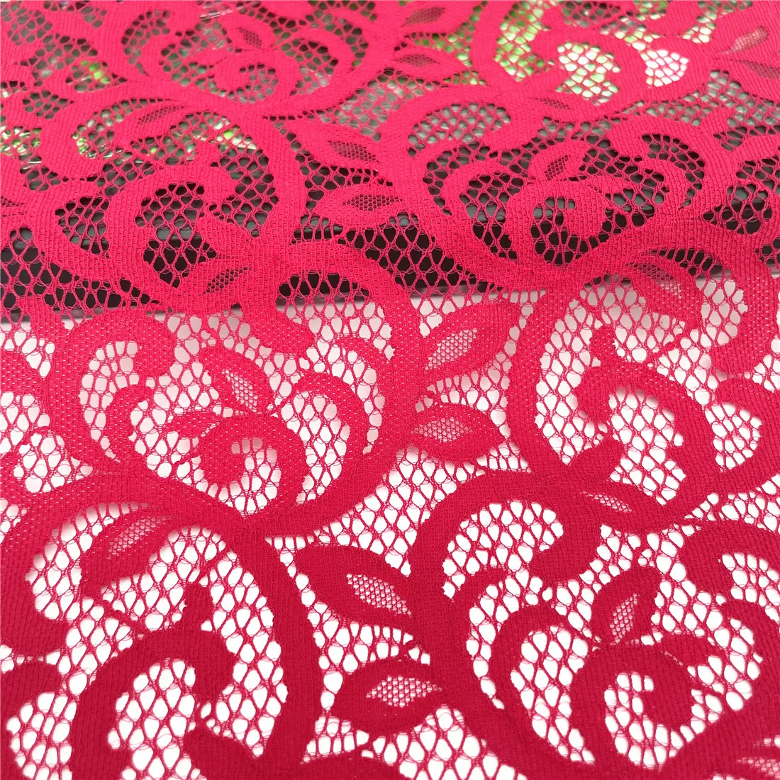 3y/lot Width 20cm Red Elastic Stretch Lace 3