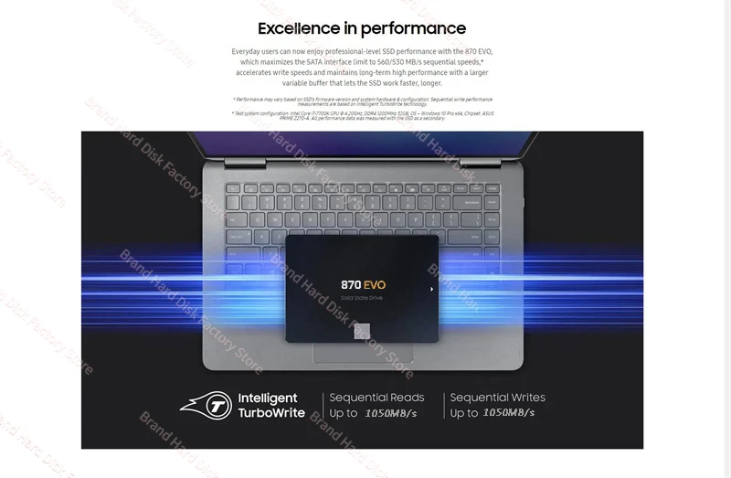  Hara ũ 귣 SSD 870 EVO  ָ Ʈ ̺, SATA 3 2.5 ġ Ʈ ũž MLC PS4 PC PS5, 1TB, 2TB, 4TB, 8TB