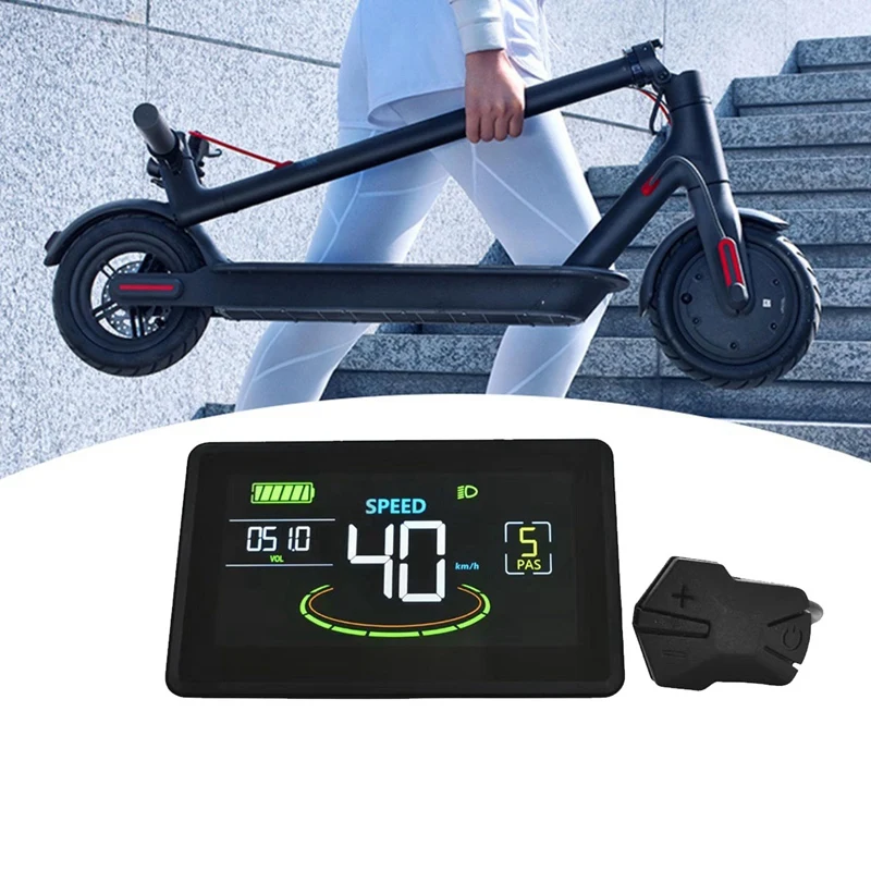 VENYAA M6C Elektrische Fiets LCD Display Meter 24V-60V E Scooter LCD Panel Kleurenscherm Onderdelen Met USB Voor Mountain Elektrische Fiets (6PIN