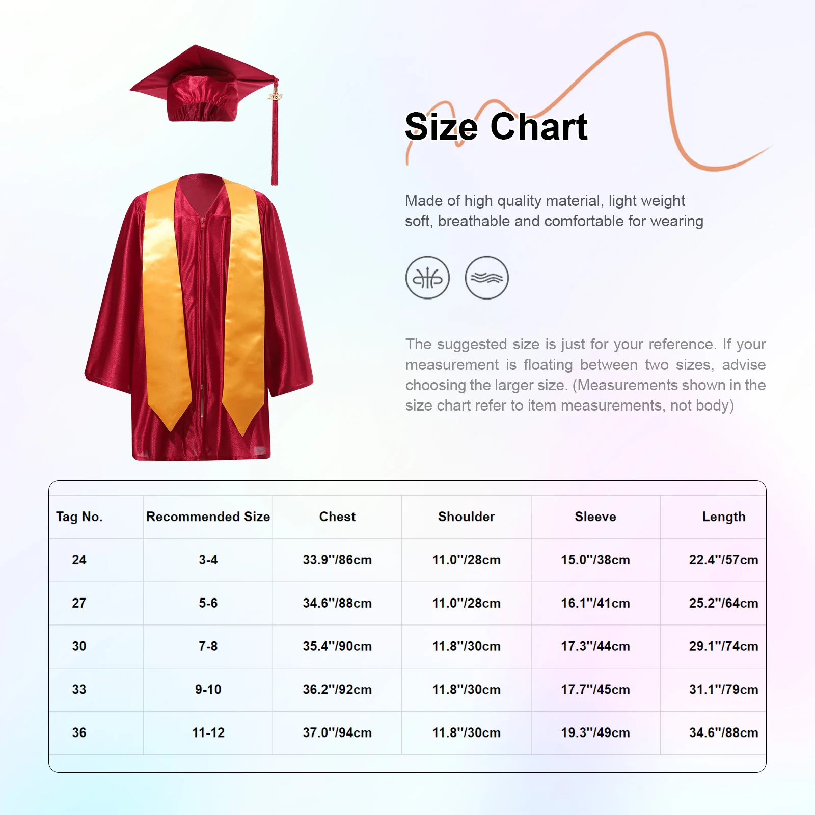 Bachelors Gown, Cap, Tassel and Hood by Graduation Outlet