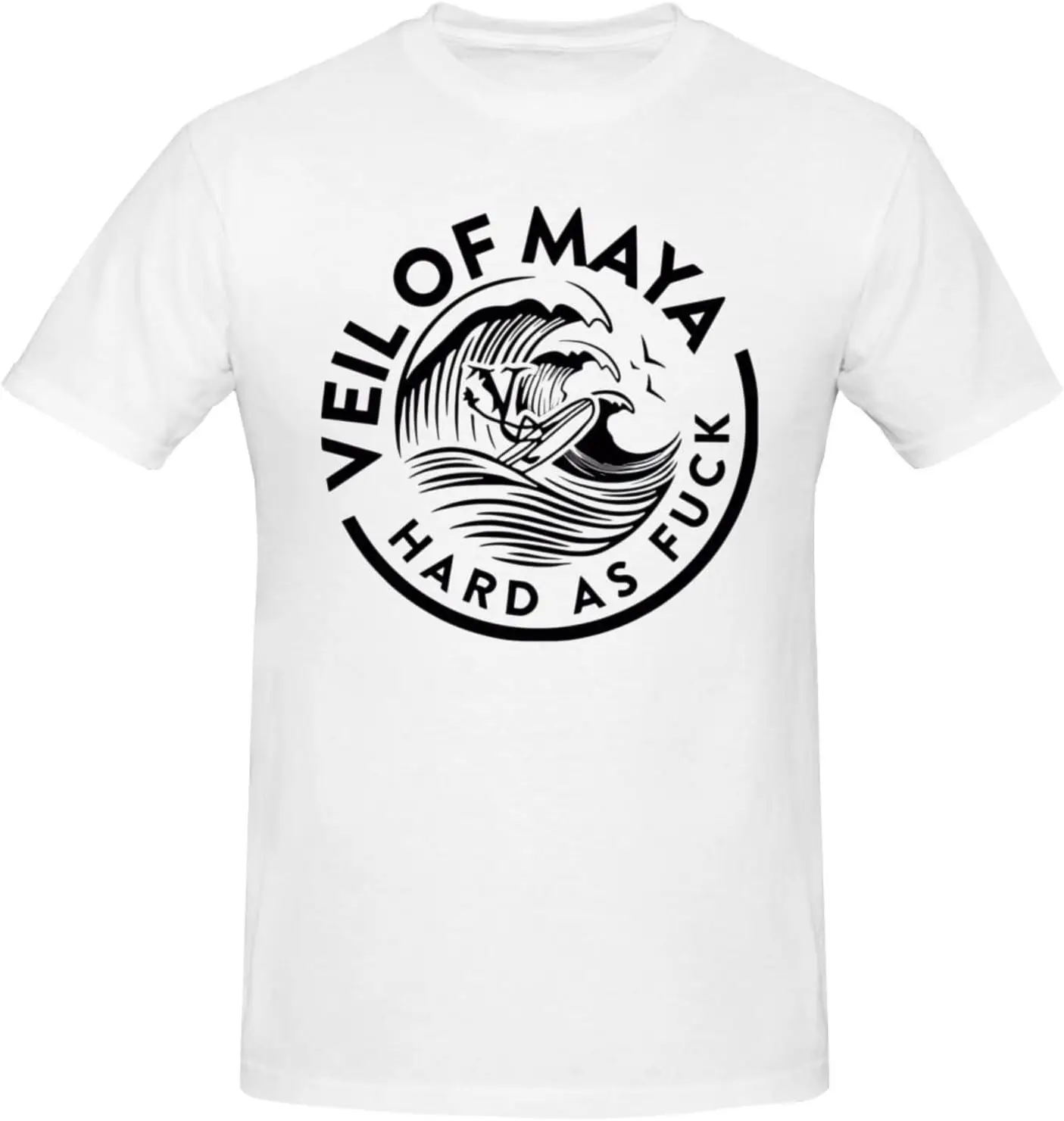 Velo Band Of Maya Shirt T-Shirt Girocollo Da Uomo Versatile Top Manica Corta Nero